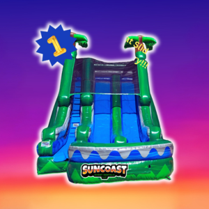 Tropical Dual Slide 18' (Double Lane/Rider) Tropical Dual Slide 18' (Double Lane/Rider)