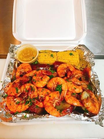 Spicy Garlic Shrimp Combo