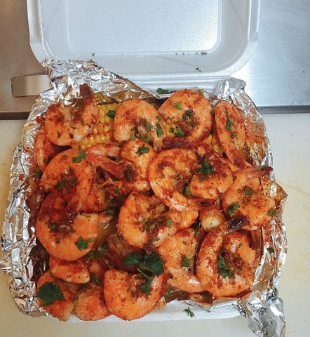 Grande Garlic Shrimp Combo