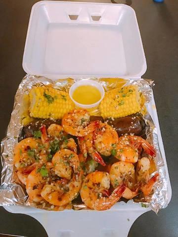 Garlic Shrimp Combo