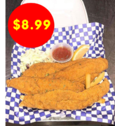 Fried Whiting Plate