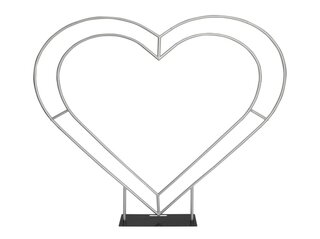 Metal Heart Frame