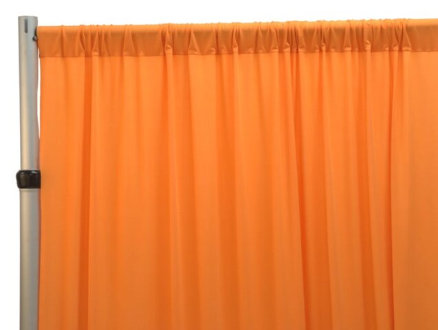 Orange Spandex Drapes Orange Spandex Drapes