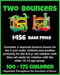 2 Bouncers - Event Rental
