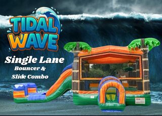 Tidal Wave Bouncer with Slide Combo