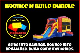 Brick Building and Bouncing Party Bumdle