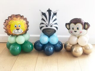 Trio Balloon Centerpieces