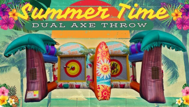 Summer Time Dual Axe Throw Summer Time Dual Axe Throw