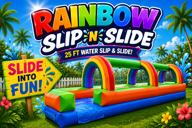Rainbow Slip-N-Slide Rainbow Slip-N-Slide