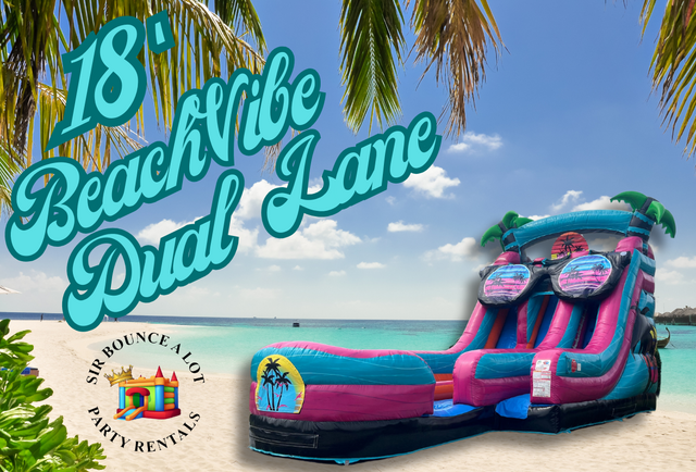 18' Beach Vibes Dual Lane 18' Beach Vibes Dual Lane