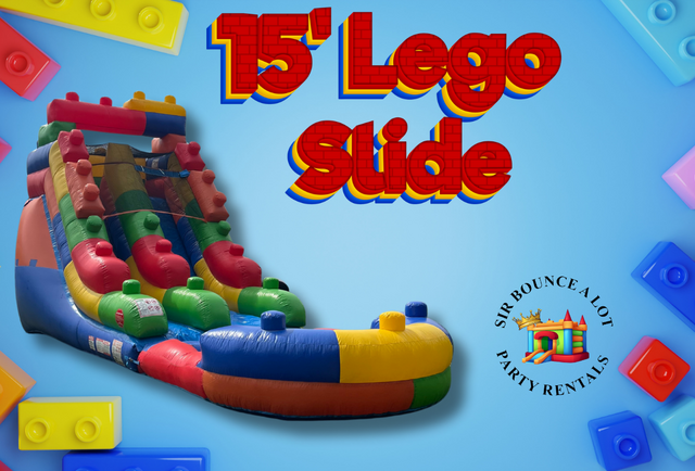15' Lego Slide 15' Lego Slide