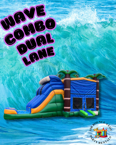 Wave Bouncer Combo Dual Lane Wave Bouncer Combo Dual Lane