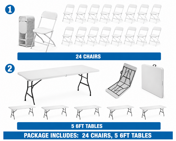 Chairs and tables Chairs and tables