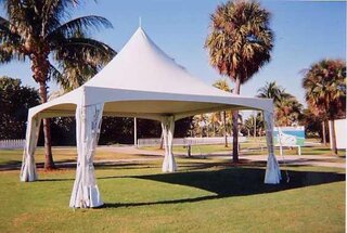 20x20 Draped Tent