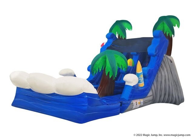 17 ft Malibu Double Lane Waterslide 17 ft Malibu Double Lane Waterslide