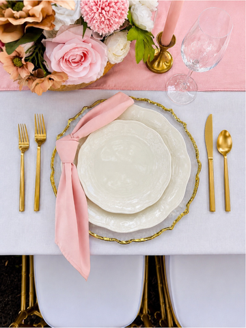Pretty In Pink Placesetting Pretty In Pink Placesetting