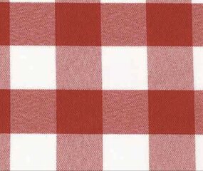 90x132 Red Gingham