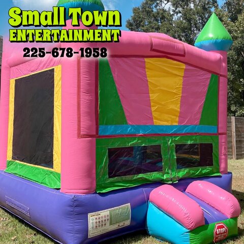 Pink Bounce House