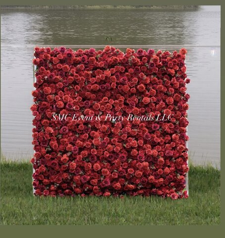 Eternal Red Rose Backdrop Eternal Red Rose Backdrop