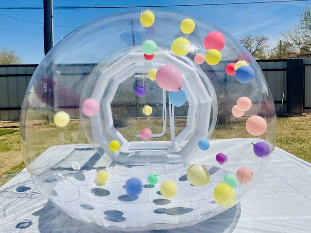 Inflatable White Bubble Balloon Dome Inflatable White Bubble Balloon Dome