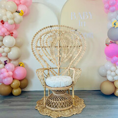 Wicker Peacock Chair