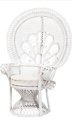 White Peacock Chair