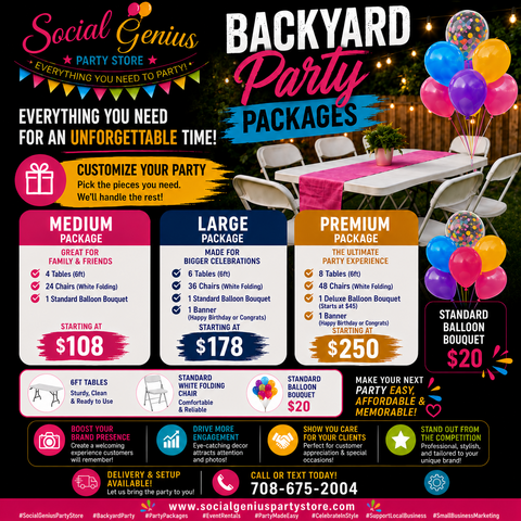 PREMIUM PARTY PCKAGE PREMIUM PARTY PCKAGE