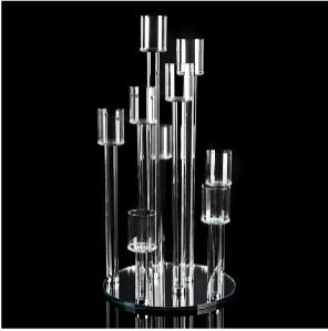 Crystal Tower Candle Centerpiece Crystal Tower Candle Centerpiece