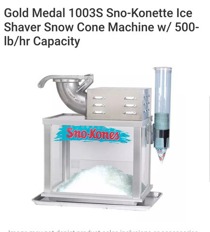 ASJ-Commercial Snow Cone ASJ-Commercial Snow Cone