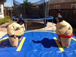 Sumo Event Package! 2 tables, 12 chairs and 1 concession. Sumo Event Package! 2 tables, 12 chairs and 1 concession.