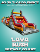 Lava Rush Obstacle Course