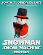 Snowman Snow Machine