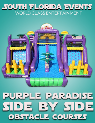 Purple Paradise Side By Side 