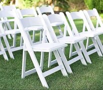White Resin Chairs