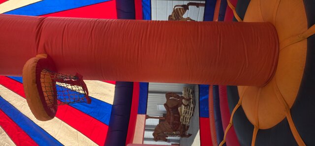 RB Carousel circus carousel bounce house rental from Funtastic Events in Longview, TX, photo 2