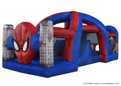25ft SpiderMan Obstacle Course (Dry)