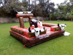 Mechanical Riding Bull (Arriving April 2023) <p>Our Mechanical Riding Bull is arriving in April 2023 so call us for a quote to book your event</p> <br />