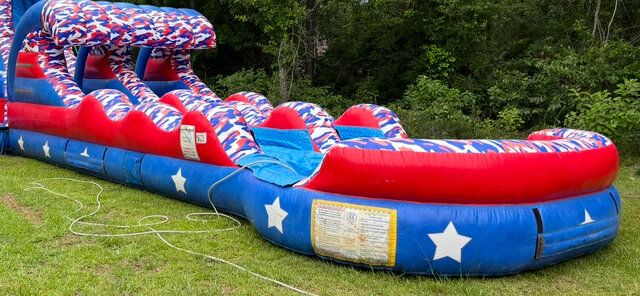 All American Slip and Slide (double lane) (only) All American Slip and Slide (double lane) (only)