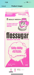 Pink Vanilla Floss Sugar