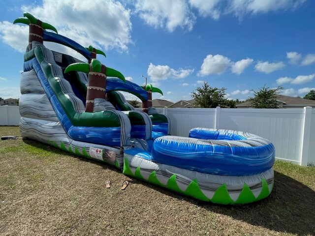 18' Tropical Falls Water Slide 18' Tropical Falls Water Slide