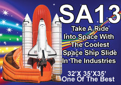 SA13 Space Ship Slide SA13 Space Ship Slide