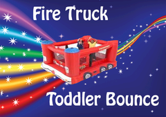 Mini Fire Truck Bouncer Mini Fire Truck Bouncer