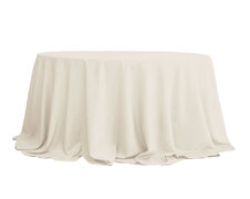 132 Inch Round Table Linen Polyester 132 Inch Round Table Linen Polyester
