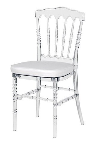 Clear Napoleon Chair Clear Napoleon Chair