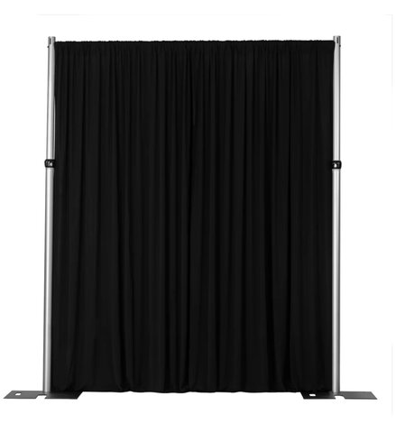 Black Spandex 5 Feet Wide x 10 Feet Long Curtain Black Spandex 5 Feet Wide x 10 Feet Long Curtain