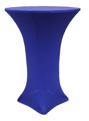 32 Inch Spandex Royal Blue Cover for Cocktail Table 32 Inch Spandex Royal Blue Cover for Cocktail Table