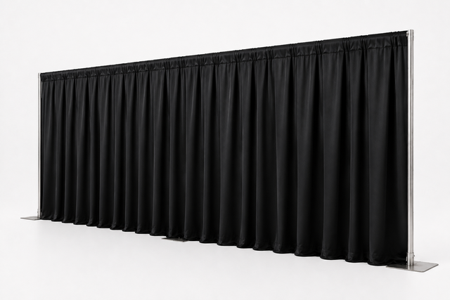 Pipe and Drape Polyester Wall Kit 31-40 Feet Pipe and Drape Polyester Wall Kit 31-40 Feet