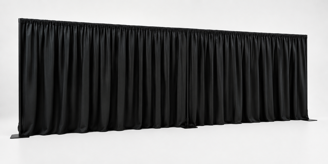 Pipe and Drape Polyester Wall Kit 51-60 Feet Pipe and Drape Polyester Wall Kit 51-60 Feet