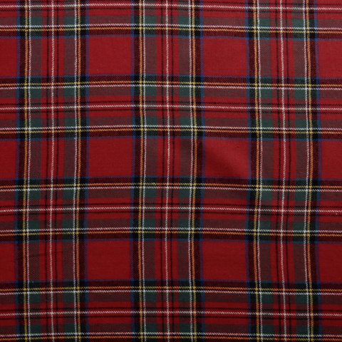 Red/Green Christmas Plaid Polyester 8 Foot Drape Table Linen Red/Green Christmas Plaid Polyester 8 Foot Drape Table Linen