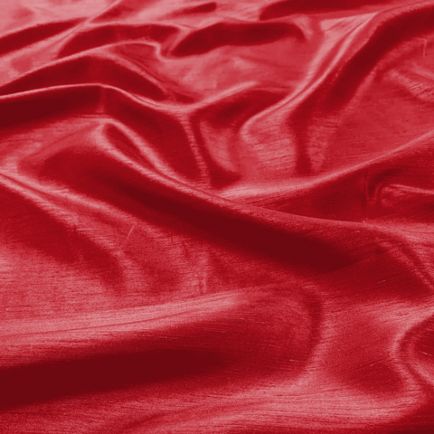 Red Shantung Satin 8 Foot Drape Table Linen Red Shantung Satin 8 Foot Drape Table Linen